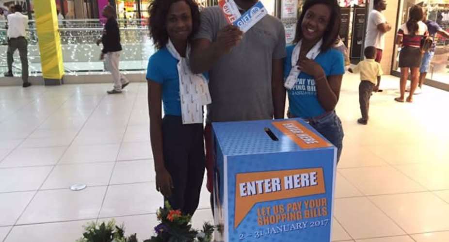 Achimota Mall pays shopping bills for lucky shoppers