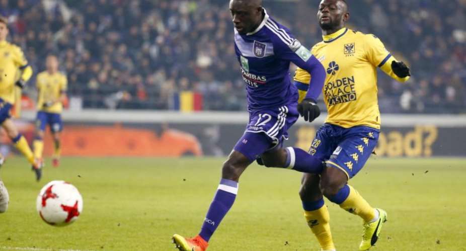 Healthy competition between Dennis Appiah and Andy Najar at Anderlecht