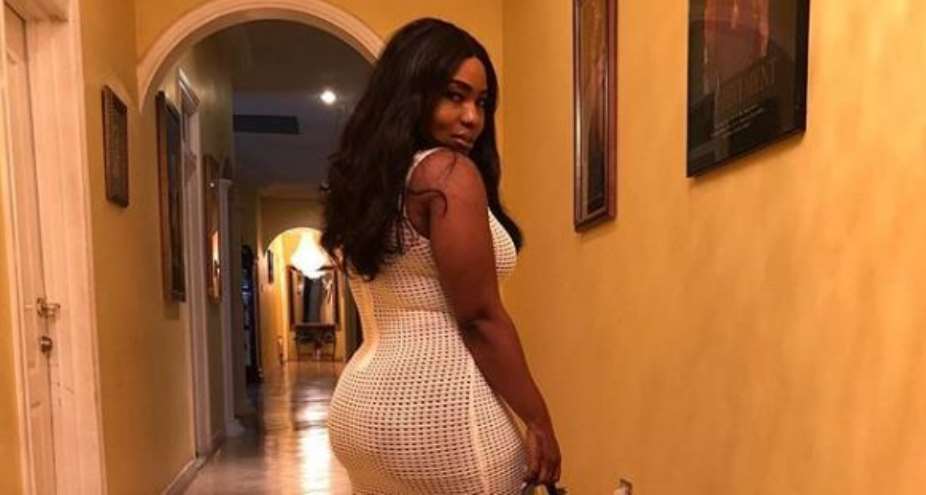 Actress, Halima Abubakar Looking Cool in See Through Outfit