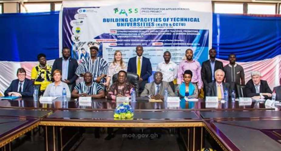 Partnership For Applied Sciences Project Launched At Cape Coast Technical University