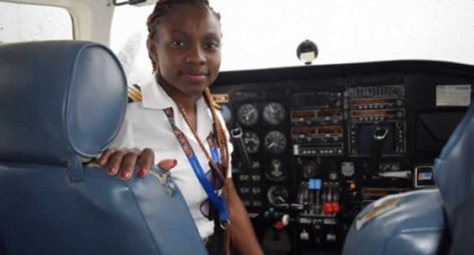 Legon University Basic School Celebrates Female Pilot