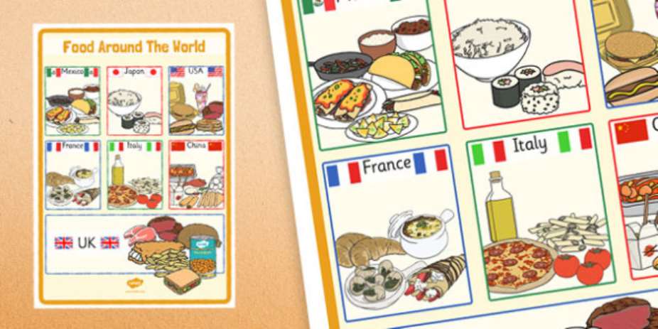 The National Flags Of World Cuisines