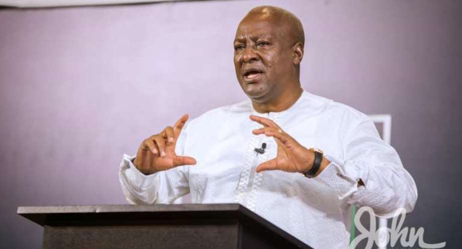 Media being lenient with Akufo-Addo on corruption – Mahama