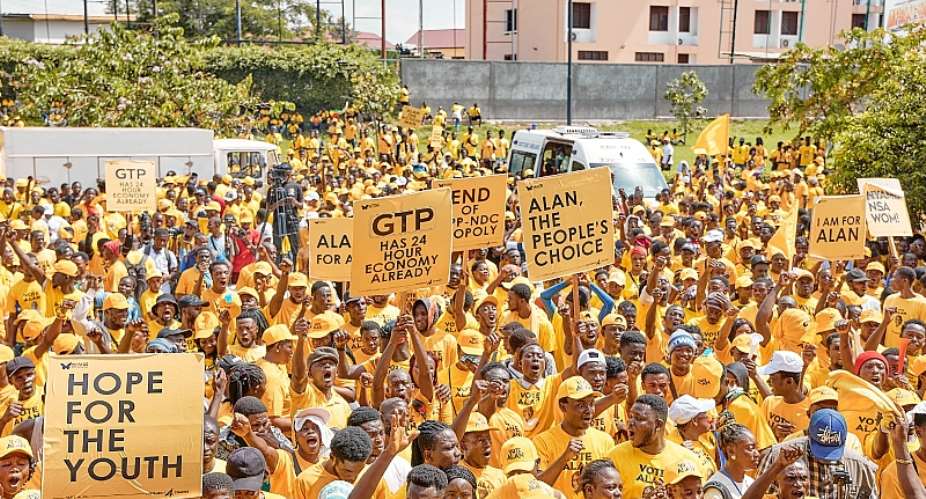 Alan's GTP already has 24-hour economy —MFC supporters to Mahama
