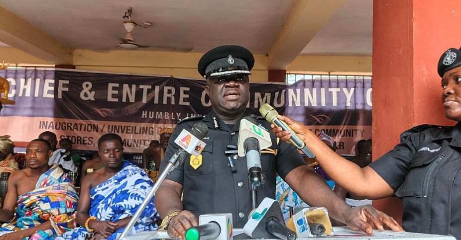 Ayiem Community celebrates new Police Station, residential quarters