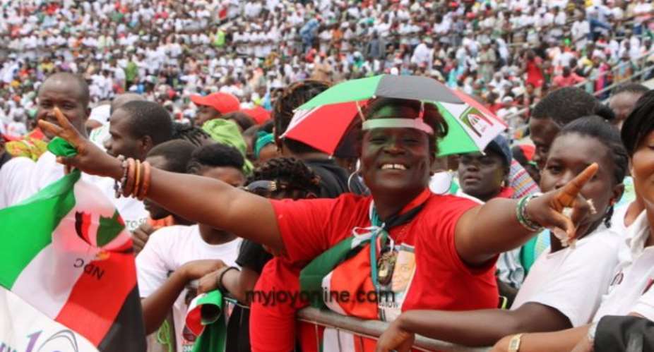 NDC holds final 'Transformation Agenda' campaign rally today