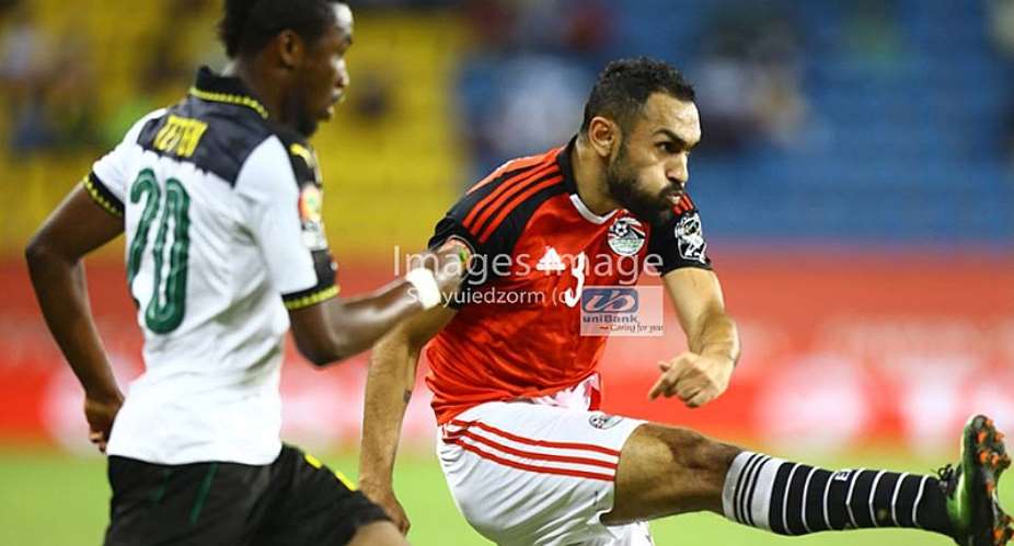 Samuel Tetteh makes AFCON debut in 1-0 defeat to the Pharaohs of Egypt
