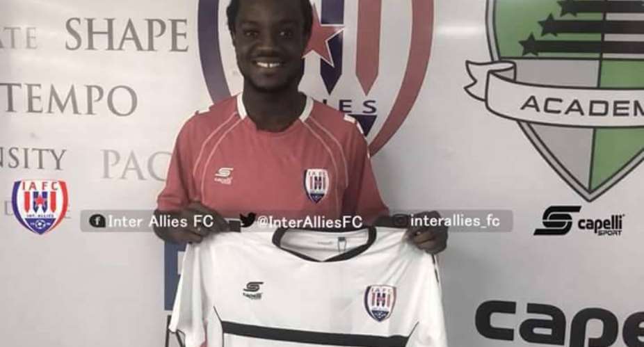 Inter Allies Signs Former WAFA Midfielder Richmond Lamptey