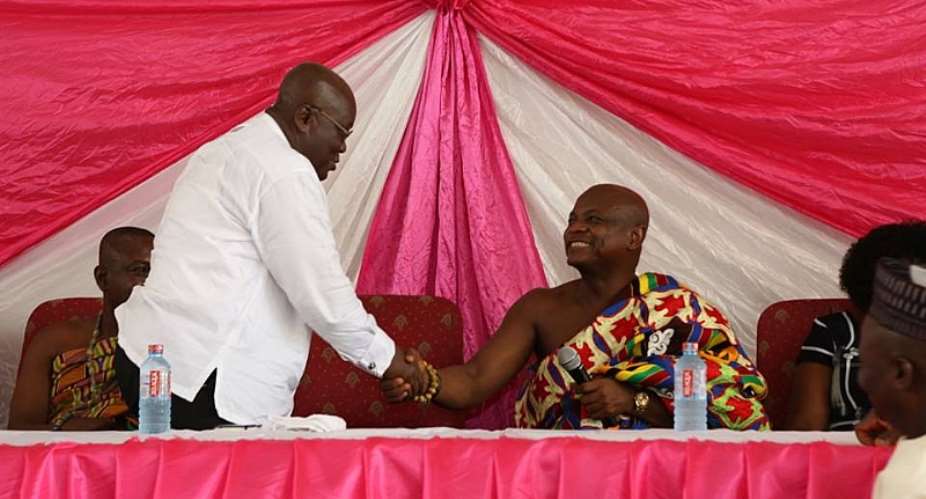 Togbe Afede Praises Akufo-Addo  For Ensuring Peace In Dagbon