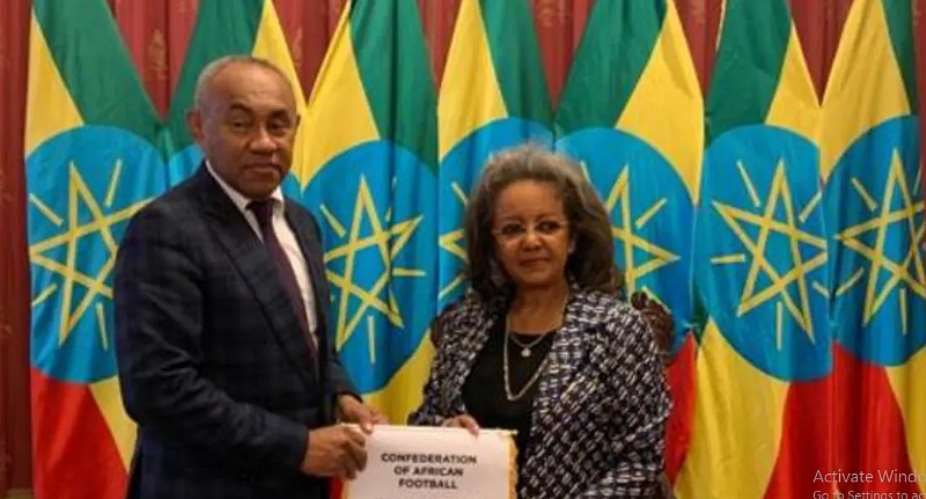 CAF President Ahmad Ahmad Visits Ethiopia