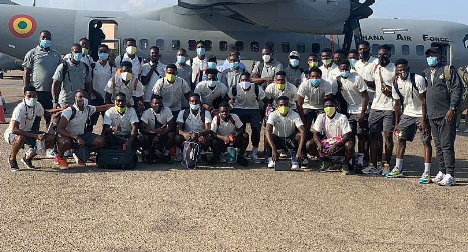 WAFU Cup of Nations: Black Satellites leave Ghana for Benin – PHOTOS
