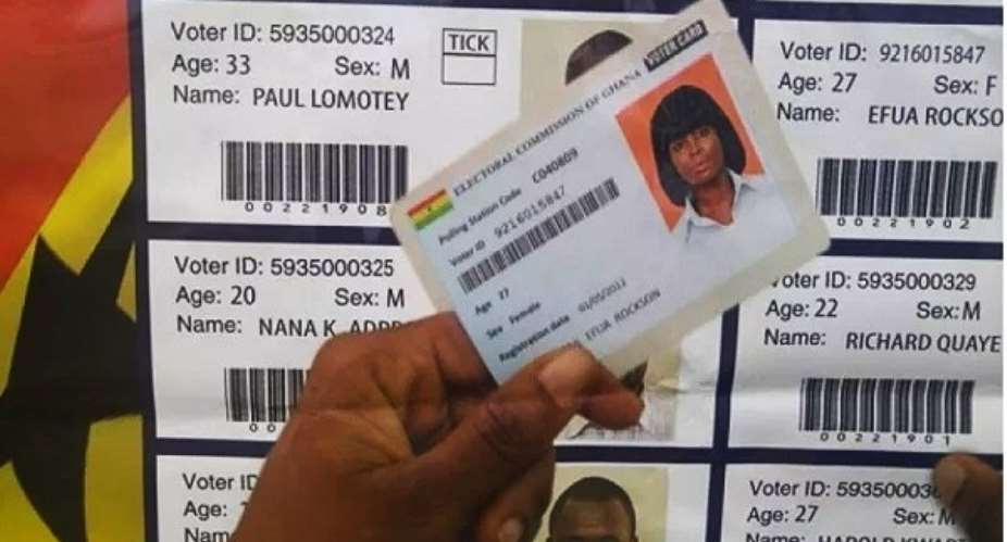 The request for a new Voters39; Register, now in a political storm, photo credit: Ghana media