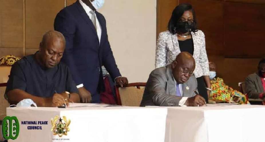 US applauds signing of Presidential peace pact