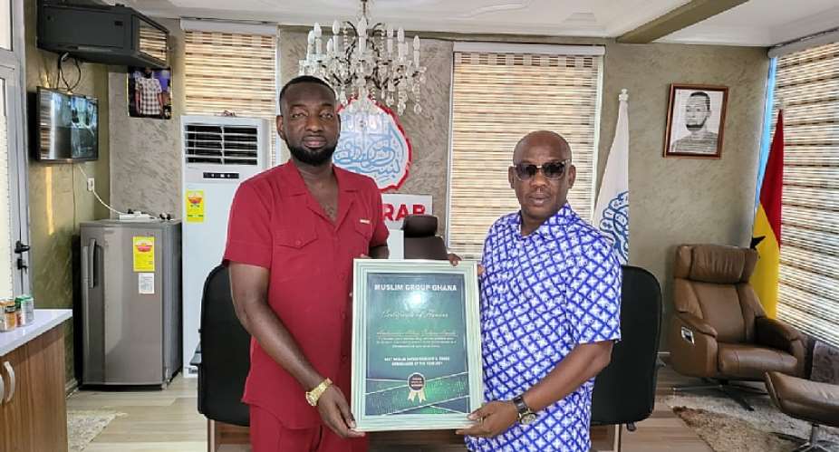 Ambassador Alhaji Salamu Amadu awarded Zongo entrepreneur of the year 2021