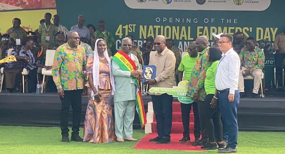 82-year-old 2025 National Best Farmer calls for expanded irrigation infrastructure