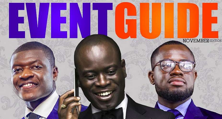 Giovanni, Lexis bill and Nathaniel Attoh covers new edition of Eventguide Magazine