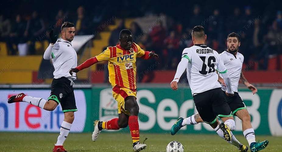 Ghanaian duo Raman Chibsah and Bright Gyamfi combine to win game for Benevento in Italian Serie B