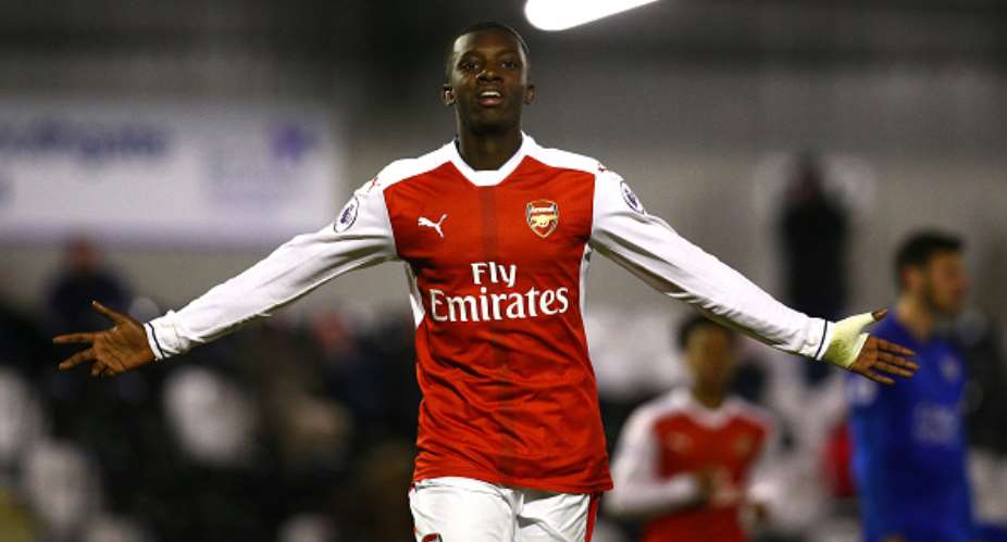 Ghanaian teen sensation Edward Nketiah strikes 14th goal of the season in Arsenal U23's stalemate with FC Basel in UEFA Youth League