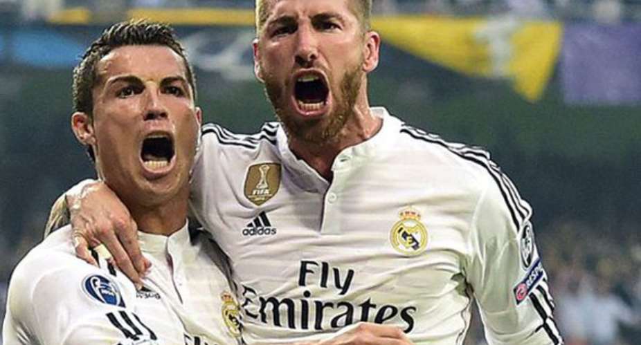 Cristiano Ronaldo andSergio Ramos