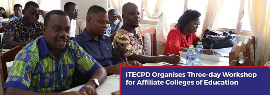 ITECPD Holds Workshop On Test Item Construction For Affiliate Colleges Of Education