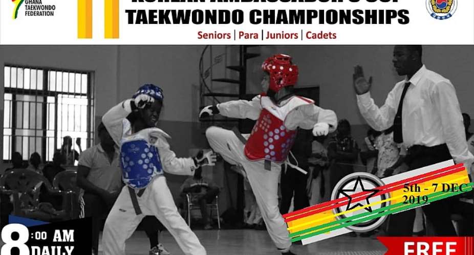 11th Korean Ambassadors Taekwondo Cup Kick Starts At Tema