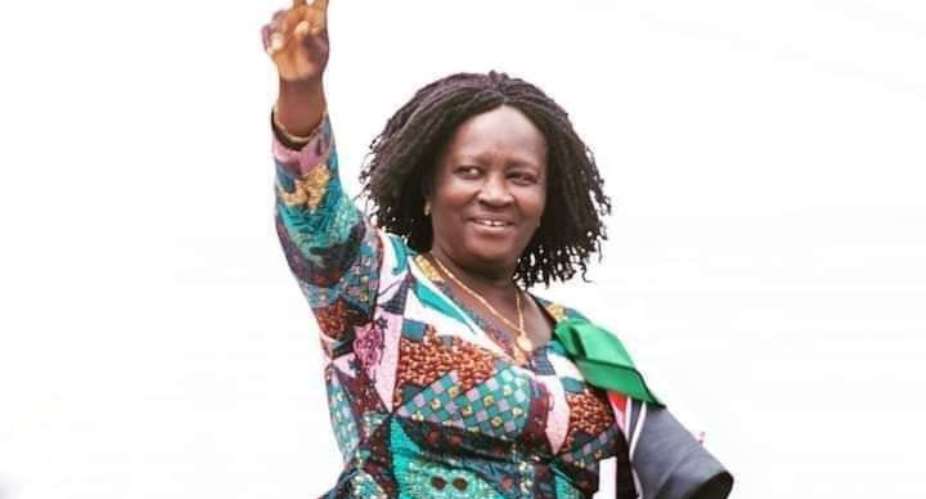 Prof. Naanas message to Ghanaians as she ends campaign tour
