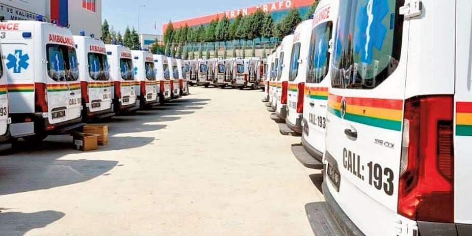 Akufo-Addo To Commission Ambulances On Tuesday