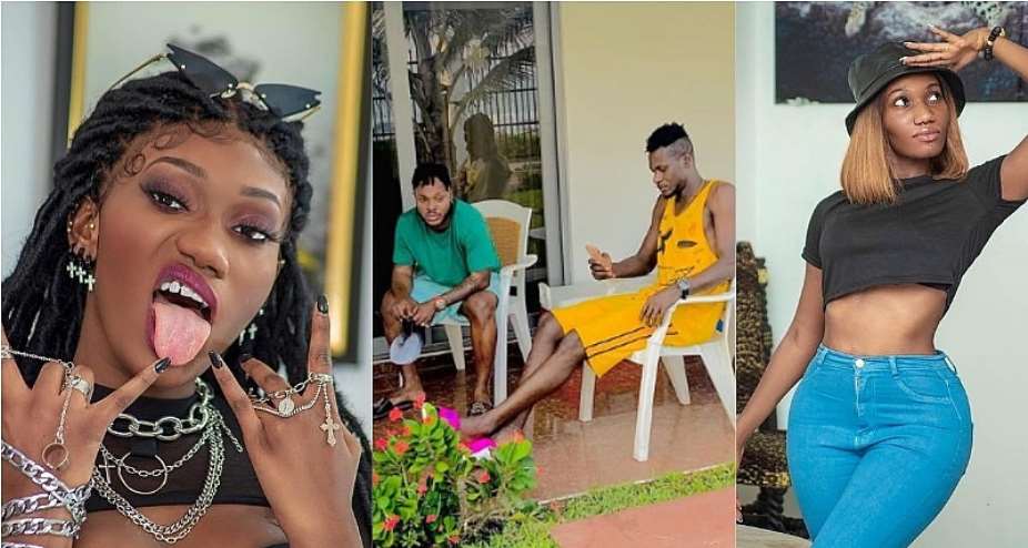 Video: Wendy Shay blasts Keche Joshua again; tells him to hut up because a woman takes care of him