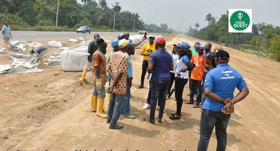 The East West Road Construction:  Citizens Quest gives update