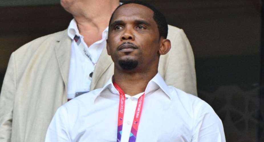 Samuel Eto'o, former Cameroonian football player and current FA President