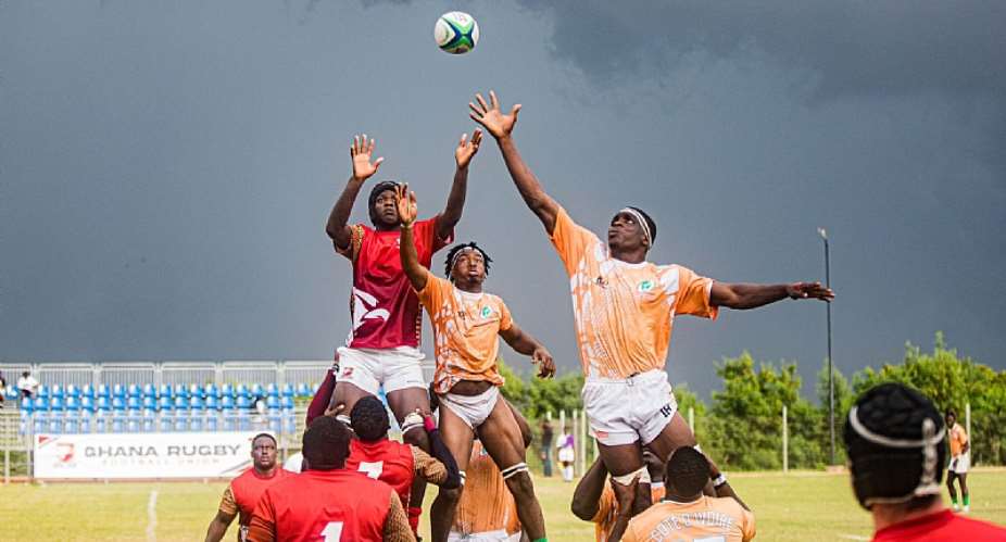 Ghana Rugby Union 15s Team, The Eagles devour Nigeria’s Black Stallions and Elephants of Cote D’Ivoire at Heritage Cup