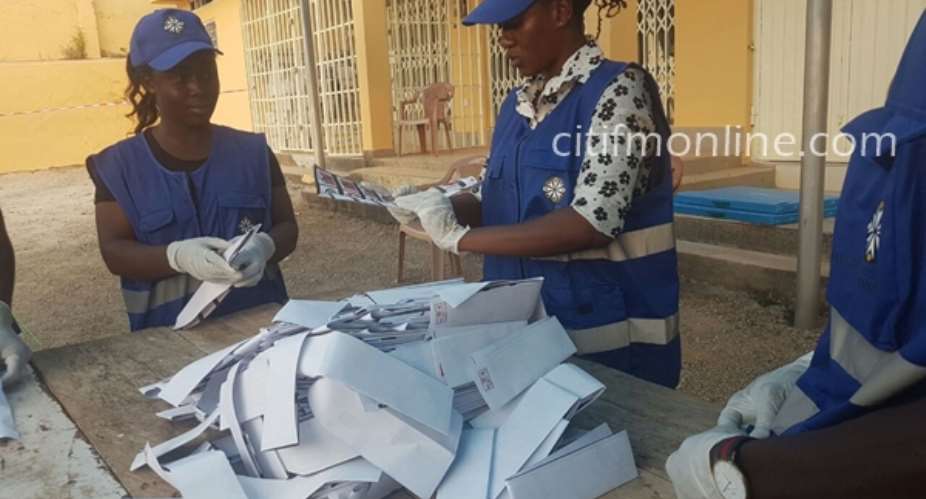 Counting of ballots begins nationwide Photos