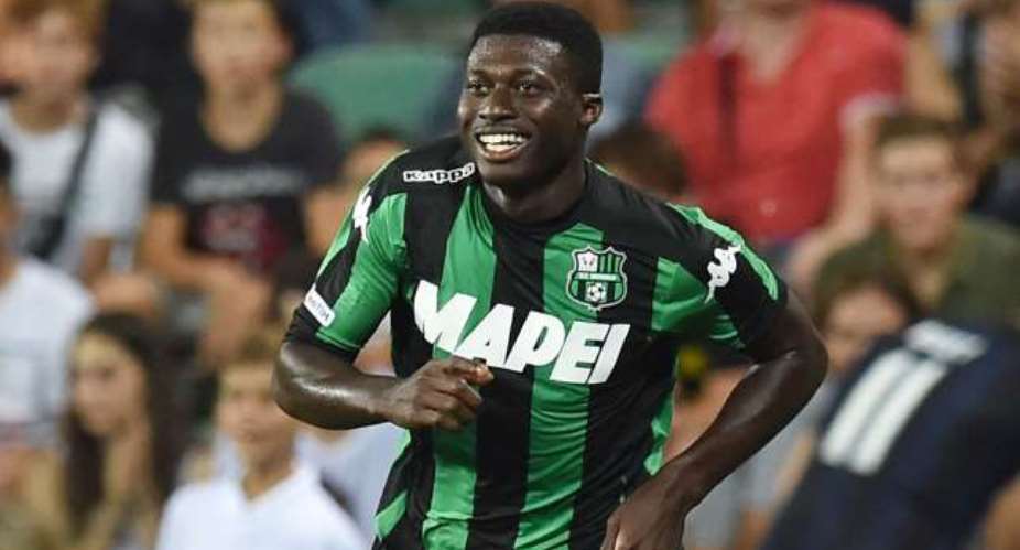 Crocked Sassuolo ace Alfred Duncan still training alone; recovery behind schedule