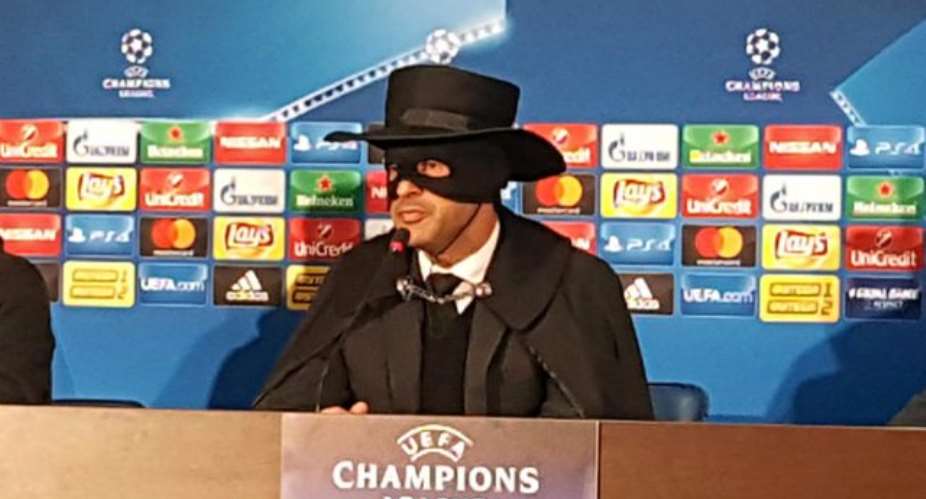 Why Shakhtar Manager Dressed Up As Zorro After Win Over Man City