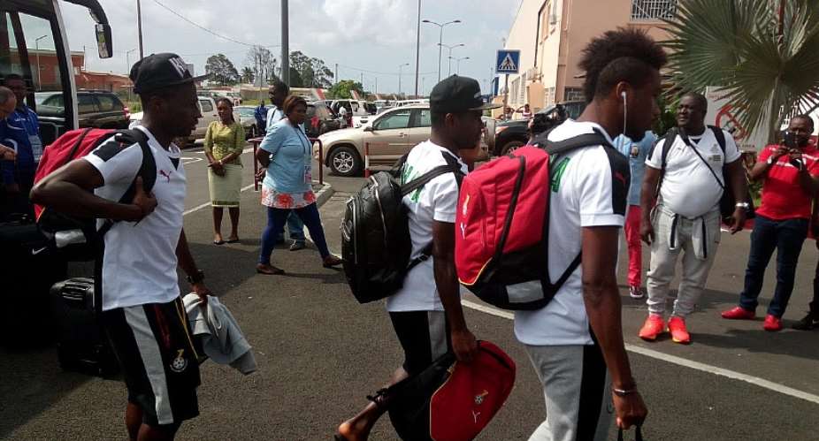 Black Stars leave Port Gentil for Oyem ahead of DR Congo game