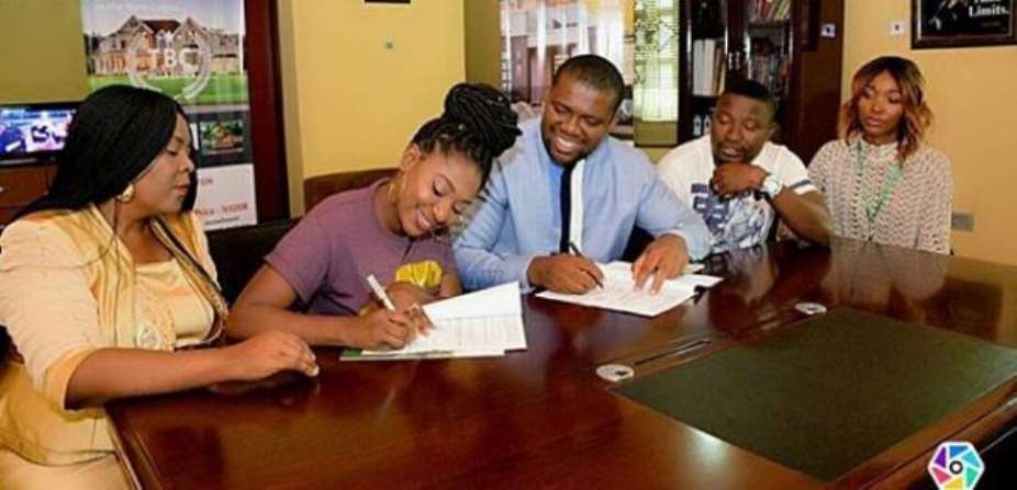 Actress, Yvonne Jegede, Kalu Ikeagwu Signs Multi-Milliona Naira Deal