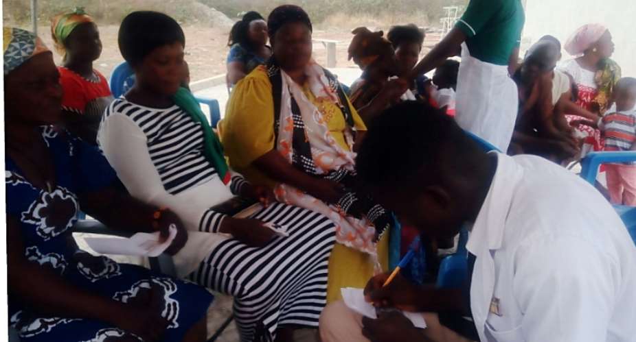 Adventist Church provides free medical care to over 3000 residents inTechiman