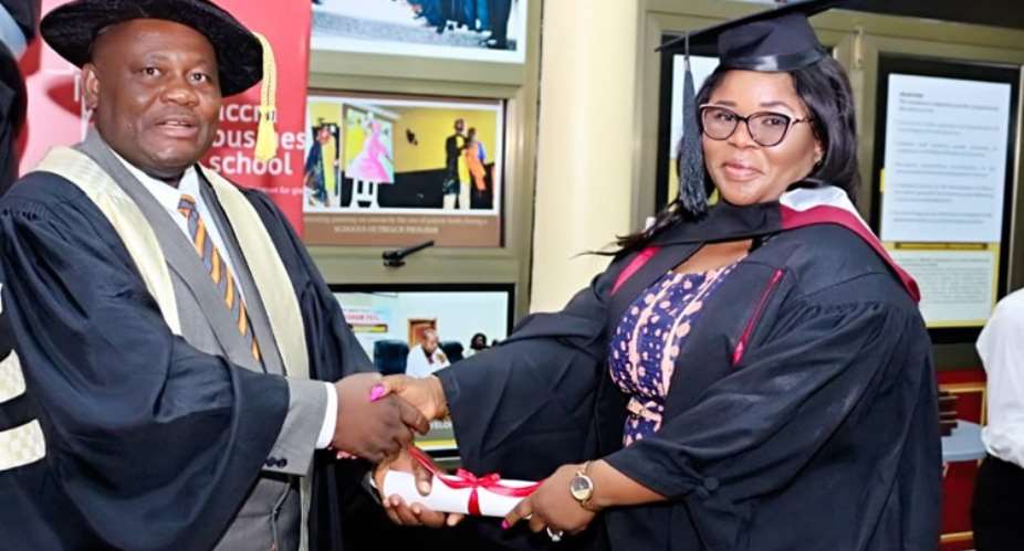 Accra Business School graduates 147 students, urges them to become leaders of change