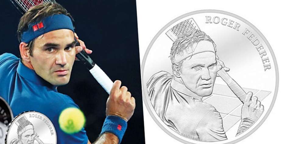 Roger Federers Face Will Go On Silver Swiss Coin