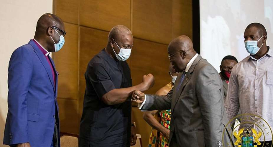 Here is the peace pact Akufo-Addo, Mahama signed [Document]
