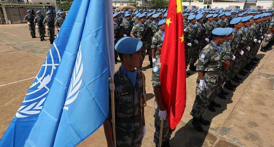 Chinese soldiers and police serve in eight UN  peace missions in Africa. - Source: Flickr
