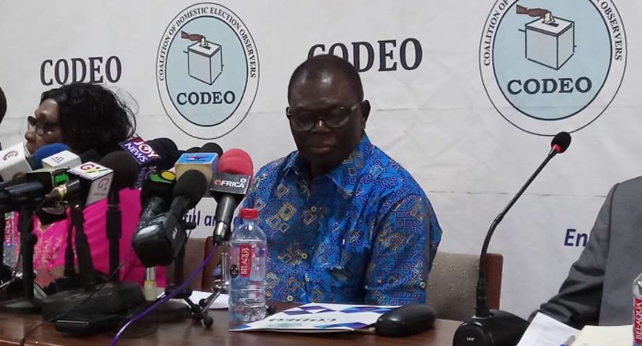 CODEO presents mid-day report on elections