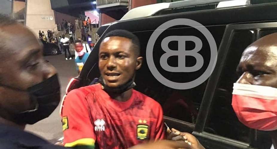 Asante Kotoko fan arrested for wearing fake Errea jersey