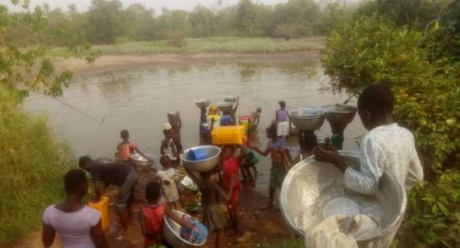 Severe water crisis hit residents in Krachi Nchumuru