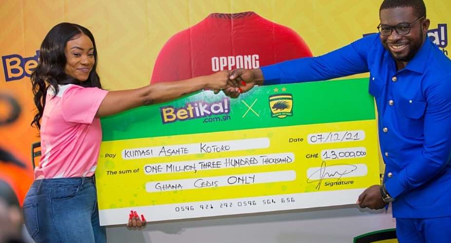 Asante Kotoko to take home GHS1.3m for the two years in a juicy deal with Betika