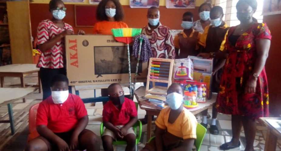 SMP donates Television set, others, to Madina Demonstration Special Unit
