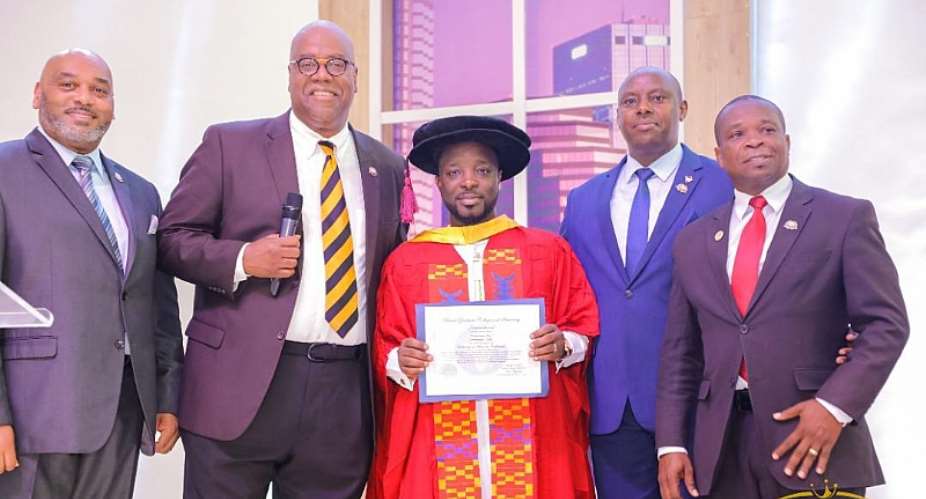 Prayer Palace International overseer awarded honorary doctorate