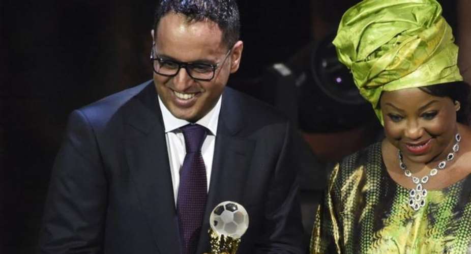 Mauritania FA president Ahmad Yahya was named Caf's Leader of the Year in 2017