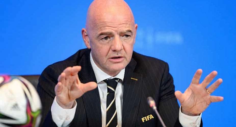 Biennial World Cup can help save African lives, says Fifa president Gianni Infantino