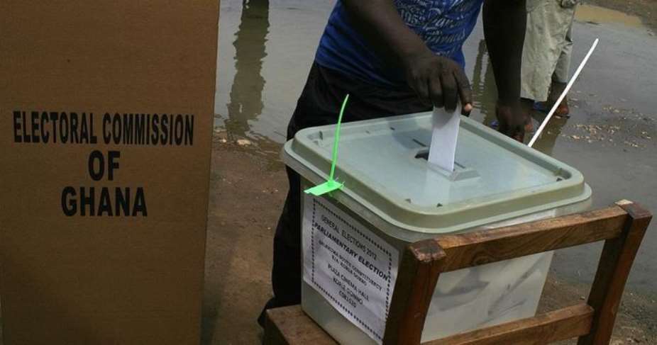 #Election2024: Tension at Suame over security absence on arrival of electoral materials